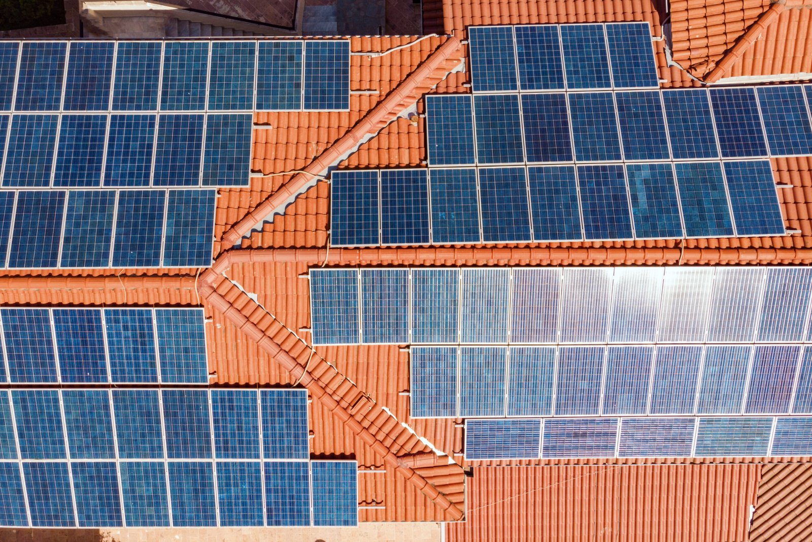 Rooftop solar panels