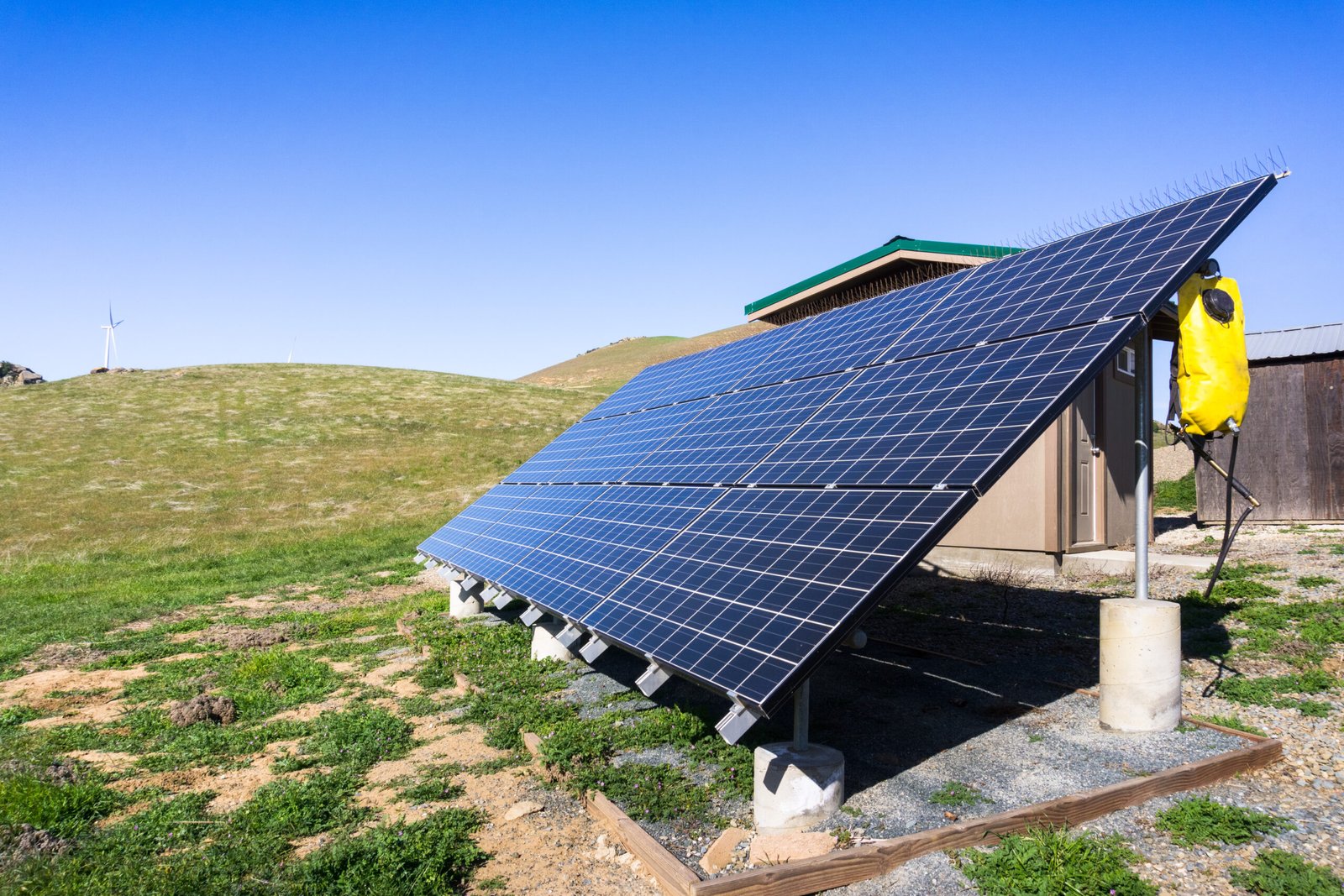 Solar powered irrigation pump